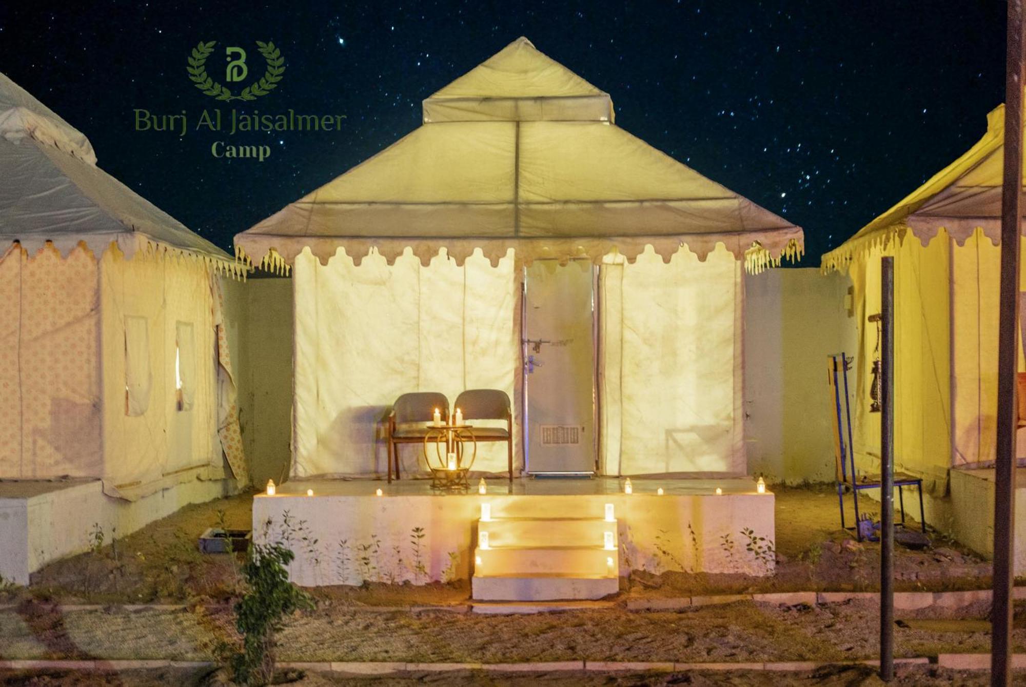 Burj Al Luxury Desert Camp Jaisalmer Hotell Exteriör bild